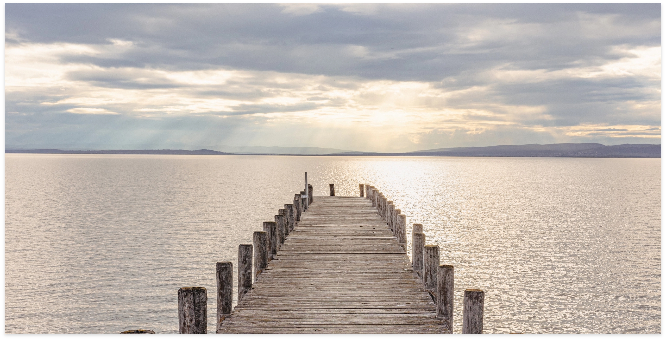 Holzsteg am Neusiedlersee