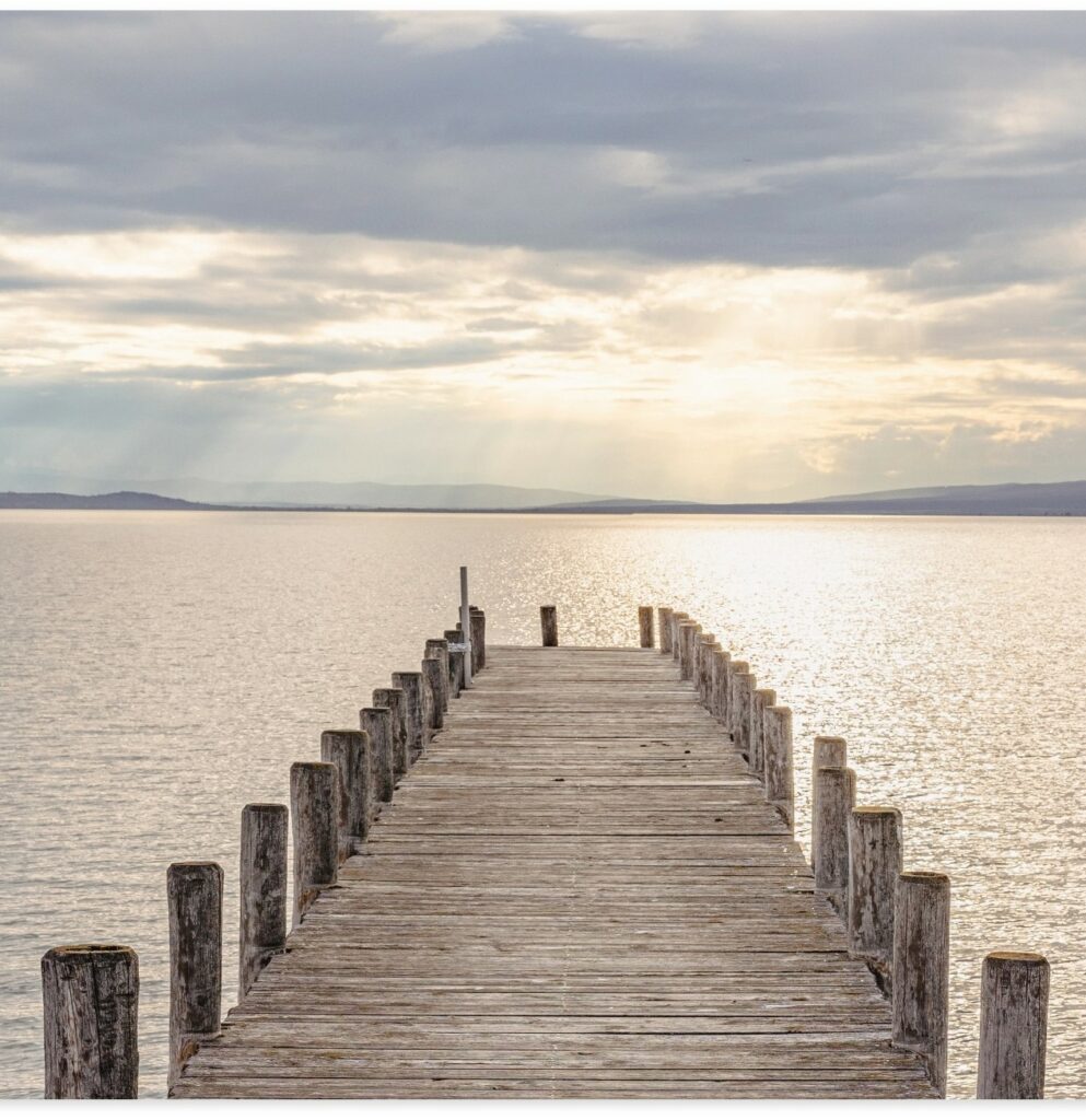 Holzsteg am Neusiedlersee
