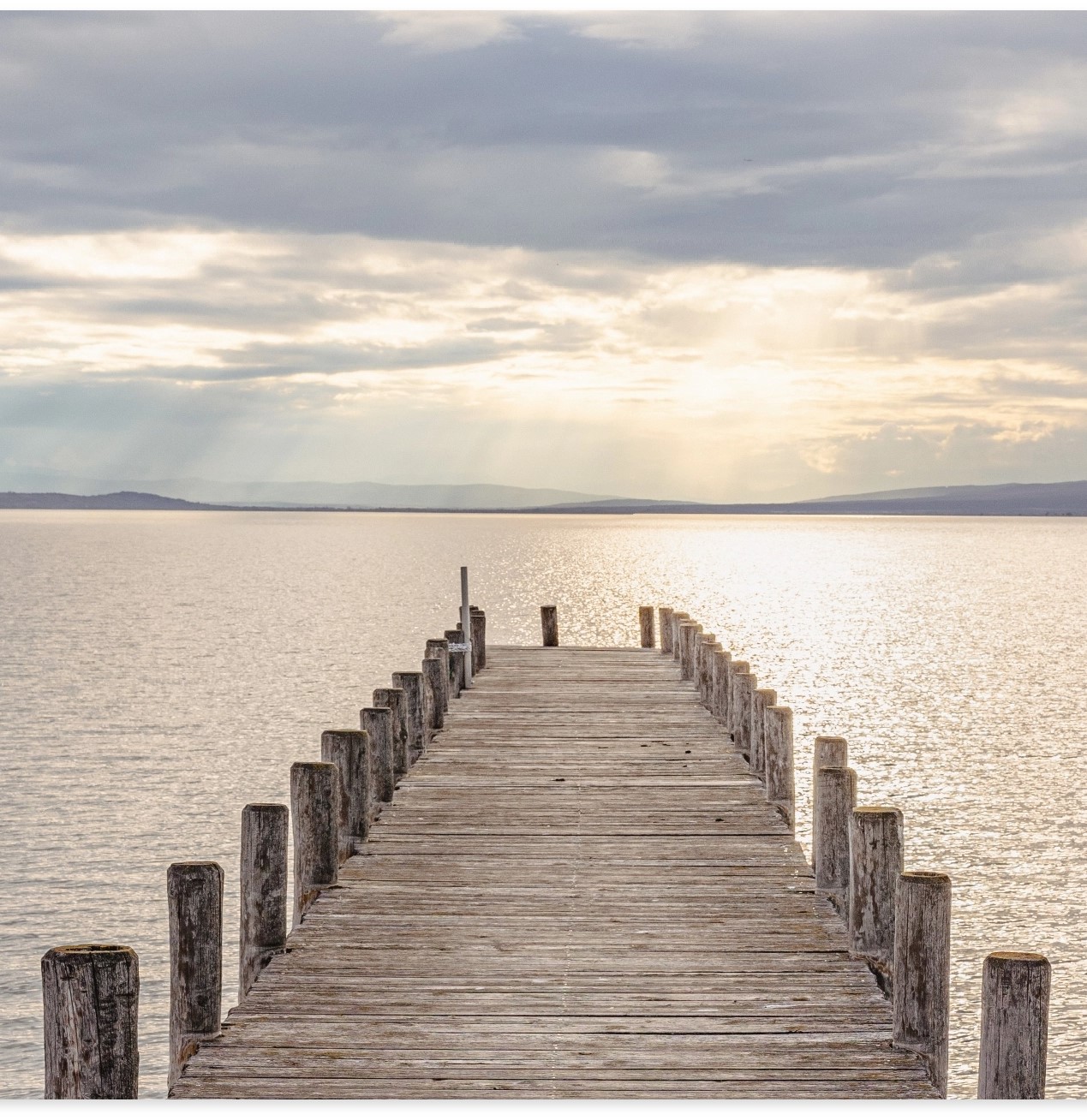 Holzsteg am Neusiedlersee